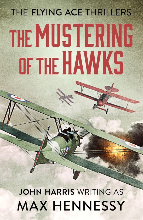 Flying Ace Thrillers - The Mustering of the Hawks - cover