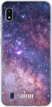 Samsung Galaxy A10 Hoesje Transparant TPU Case - Galaxy Stars #ffffff