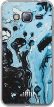 Samsung Galaxy J3 (2016) Hoesje Transparant TPU Case - Melted Opal #ffffff