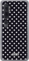 Xiaomi Mi Note 10 Hoesje Transparant TPU Case - Onyx Dots #ffffff