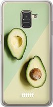 Samsung Galaxy A8 (2018) Hoesje Transparant TPU Case - Avocado Aficionado #ffffff