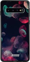 Samsung Galaxy S10 Hoesje TPU Case - Jellyfish Bloom #ffffff