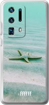 Huawei P40 Pro+ Hoesje Transparant TPU Case - Sea Star #ffffff