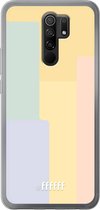Xiaomi Redmi 9 Hoesje Transparant TPU Case - Springtime Palette #ffffff