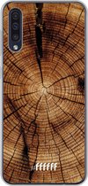 Samsung Galaxy A50s Hoesje Transparant TPU Case - Tree Rings #ffffff