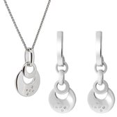 Orphelia  SET-7072 - Ketting(en) met oorbel(len) - Zilver 925 - Zirkonia - 45 cm