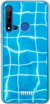 Huawei P20 Lite (2019) Hoesje Transparant TPU Case - Blue Pool #ffffff