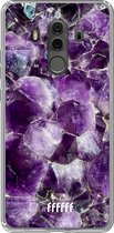 Huawei Mate 10 Pro Hoesje Transparant TPU Case - Purple Geode #ffffff
