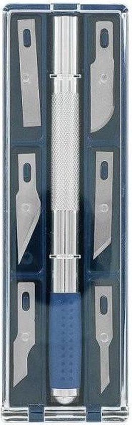 Modelcraft Softgrip Knutselmes no.2 Set (125mm Modelcraft Softgrip Knutselmes no.2 Set (125mm
