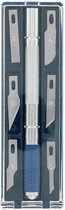 Soft Grip Craft Knife no.1 With 6 Blade Set