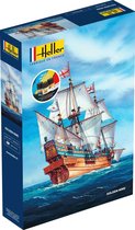 1:96 Heller 56829 Golden Hind Ship - Starter Kit Plastic kit