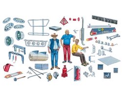 Italeri Modelbouwpakket Militaire voertuigen - 0720 Truck accessories Plastic - 1:24 - Modelbouw