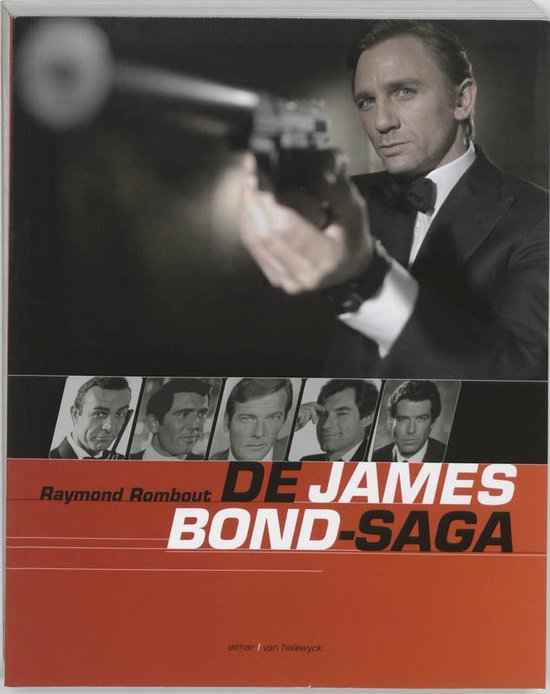 Cover van het boek 'James bond saga'