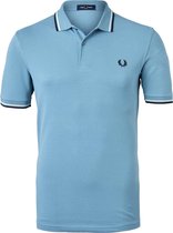 Fred Perry M3600 polo twin tipped shirt - heren polo - Smoke blue -  Maat: S