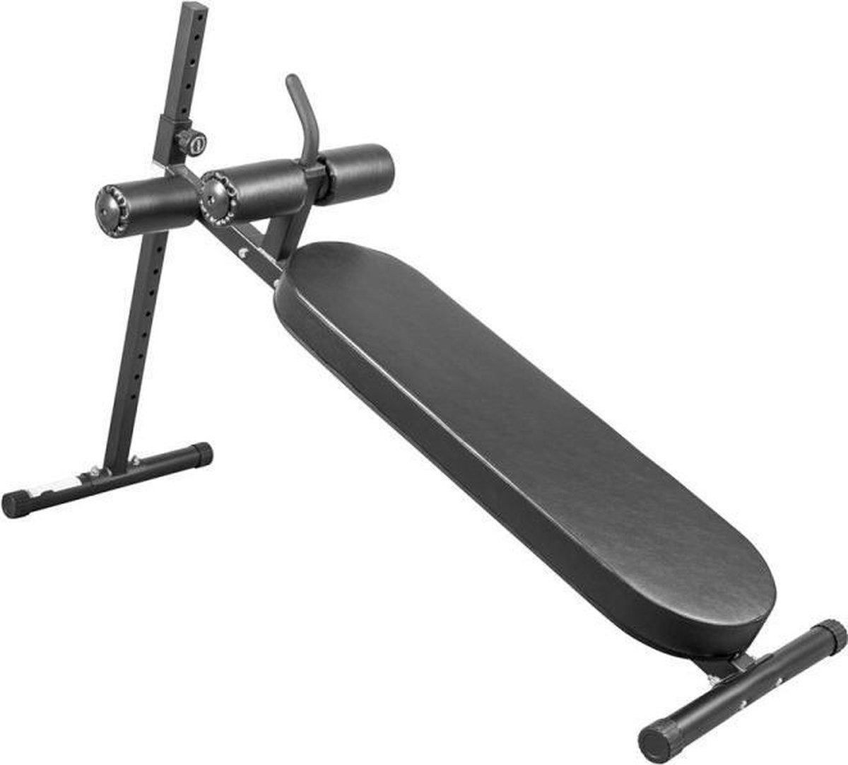 Gorilla Sports Sit Up Bank Pro - Buikspierbank - Fitnessbank - Verstelbaar