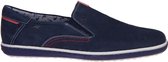 Fluchos -Heren - blauw donker - mocassins - maat 45