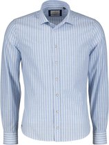 Hensen Overhemd - Slim Fit - Blauw - M