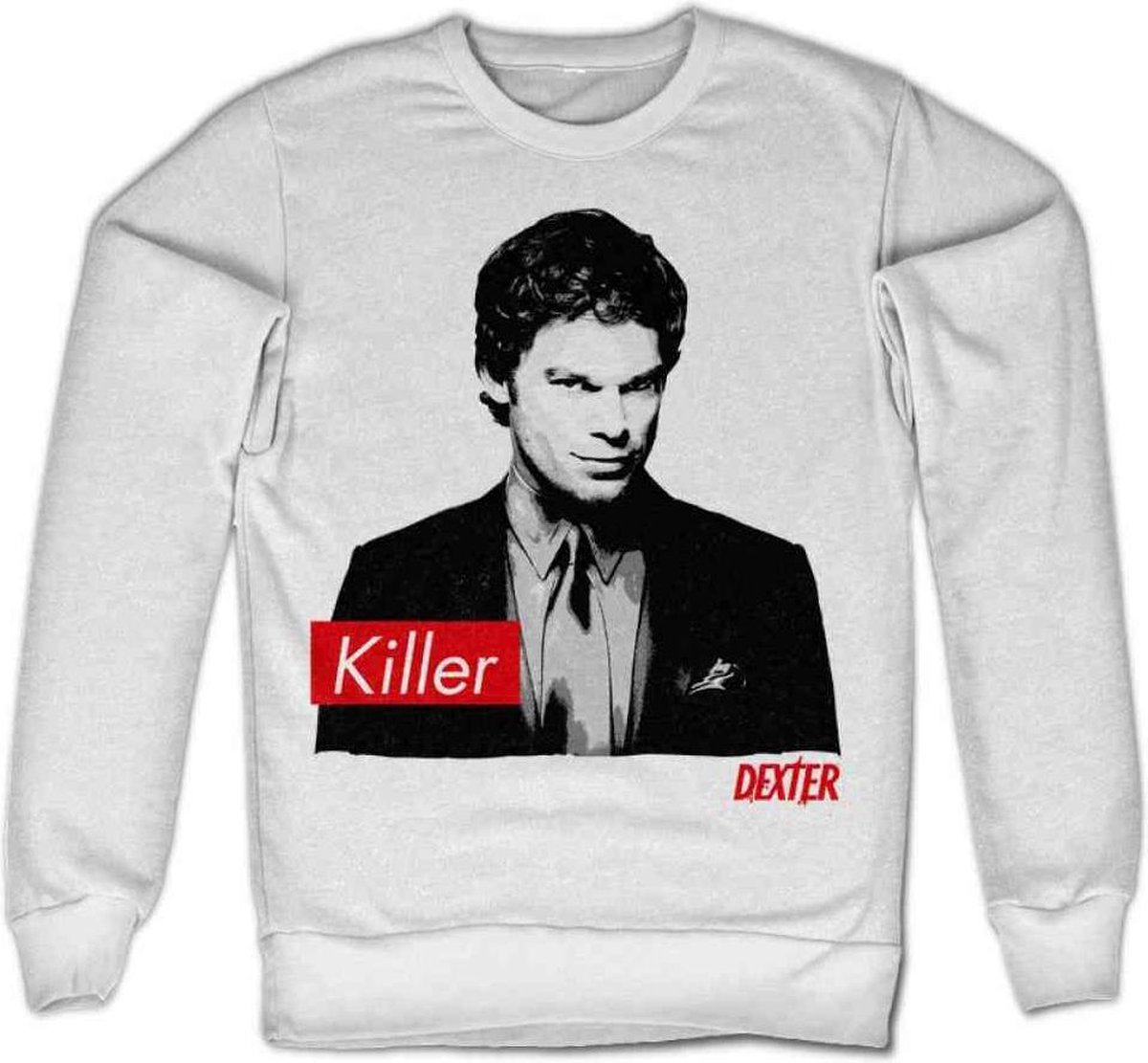 Dexter Sweater/trui -M- Killer Wit