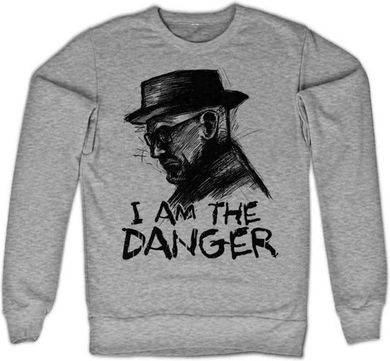 Breaking Bad Sweater/trui -XL- I Am The Danger Grijs