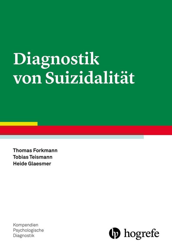 Kompendien Psychologische Diagnostik 14 - Diagnostik von Sui ... - cover