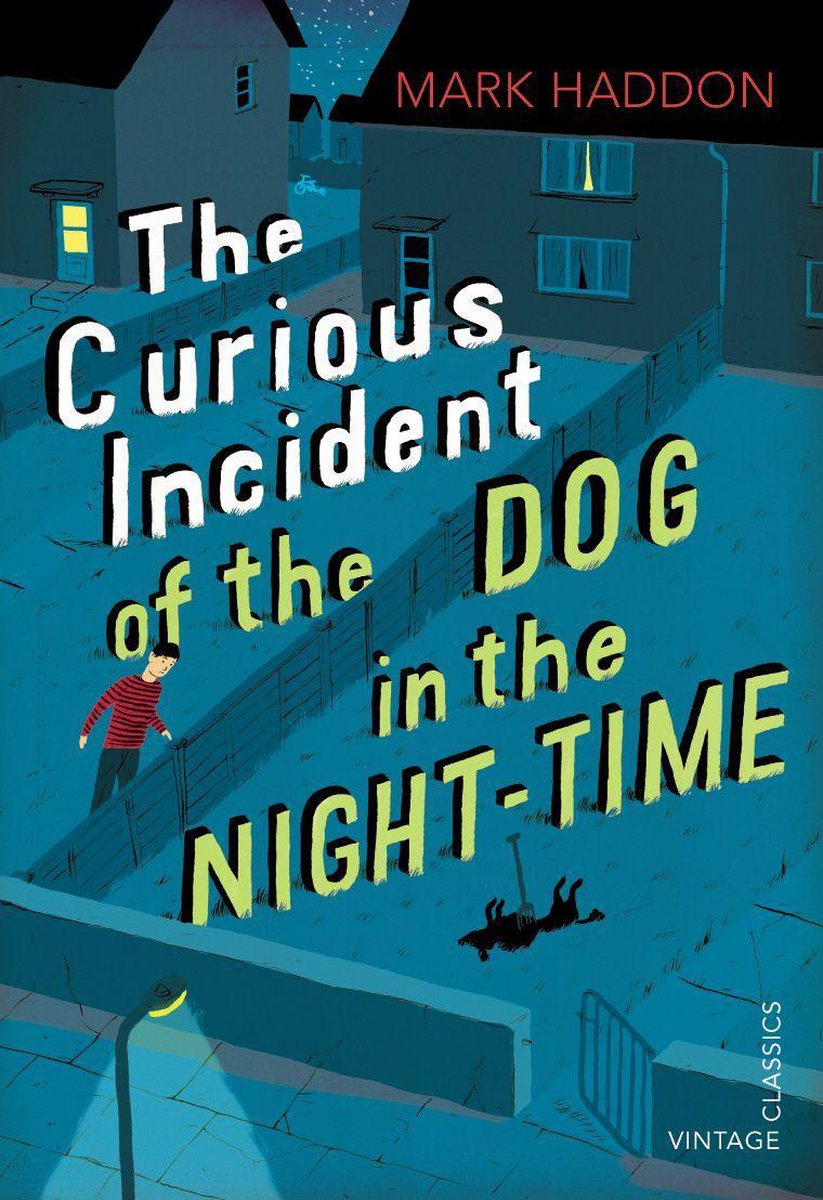 Omslag van The Curious Incident of the Dog in the Night-Time