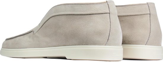 Santoni InstapSchoen Grijs - Maat 42 - Heren - Lente/Zomer Collectie -  Suède | bol.com