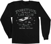 The Fast And The Furious Longsleeve shirt -L- Toretto's Muscle Car Club Zwart