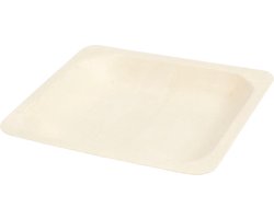 Plaat, H: 2 cm, afm 14x14 cm, 12 stuk/ 1 doos