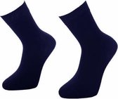 Boru Bamboe sokken, 1 paar  - 38  - Blauw