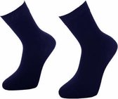 Boru Bamboe sokken, 1 paar  - 38  - Blauw