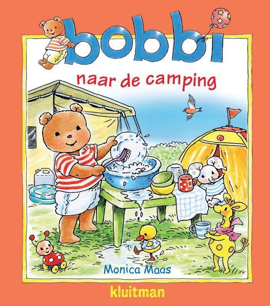 Boek cover Bobbi  -   Bobbi naar de camping van Monica Maas (Hardcover)