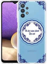 Hoesje Geschikt voor Samsung Galaxy A32 Die-eet