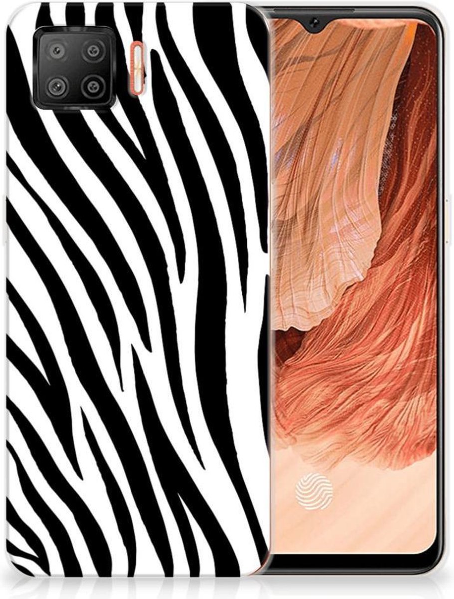 OPPO A73 4G TPU Hoesje Zebra