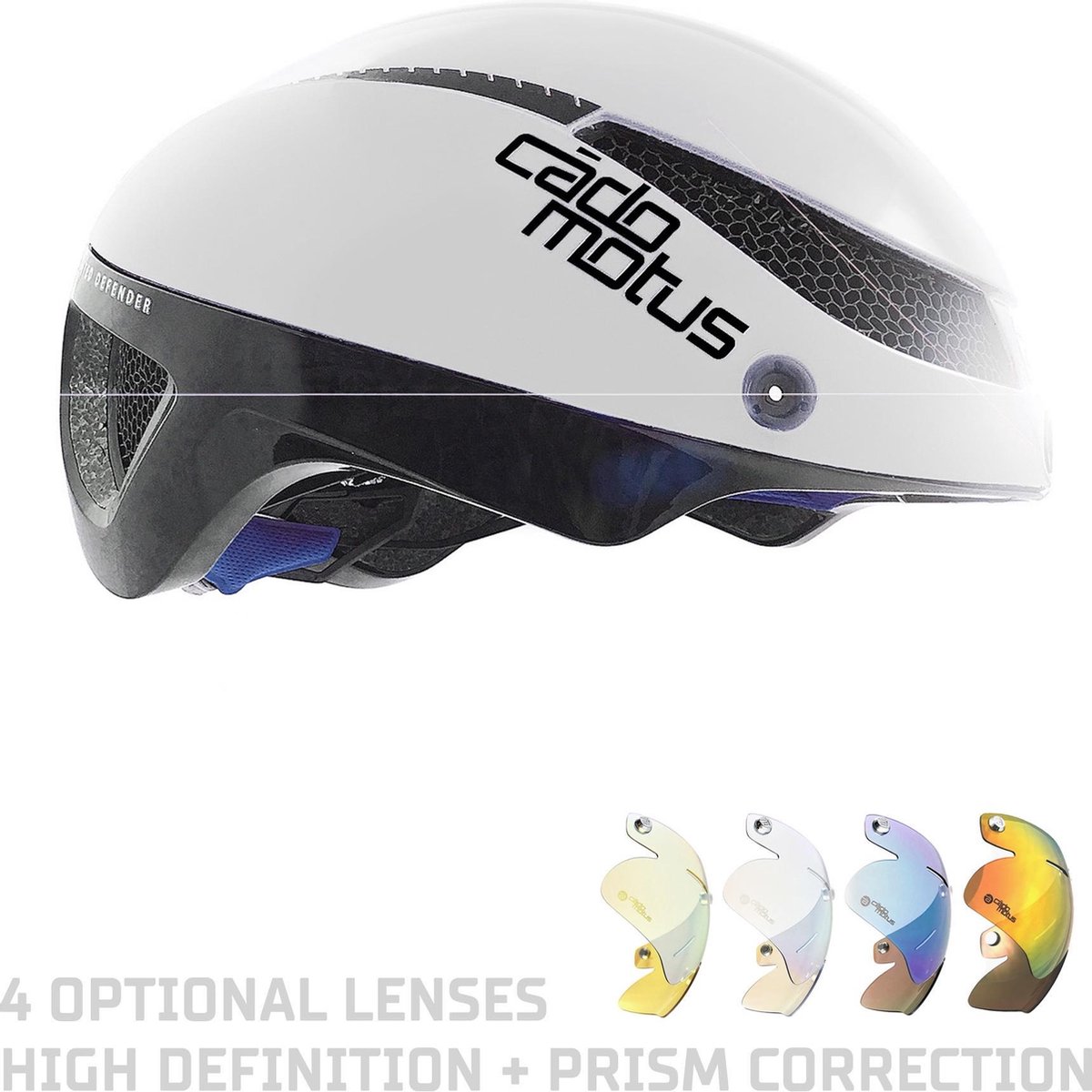 CADOMOTUS Omega Aero Helm | Professionele Aerodynamische Helm | Schaatshelm  |... | bol.com
