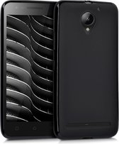 kwmobile telefoonhoesje voor Lenovo C2 (5") - Hoesje voor smartphone - Back cover in mat zwart