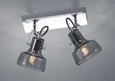 Trio Leuchten  - Plafondlamp Modern - Chroom  - H:0cm - E14 - Voor Binnen - Metaal - Plafondlampen - Slaapkamer - Kinderkamer - Woonkamer - Plafonnieres