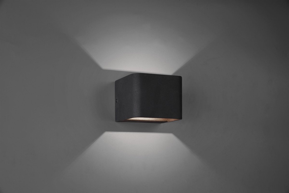 Wandlamp Trio Leuchten Melvin - Zwart