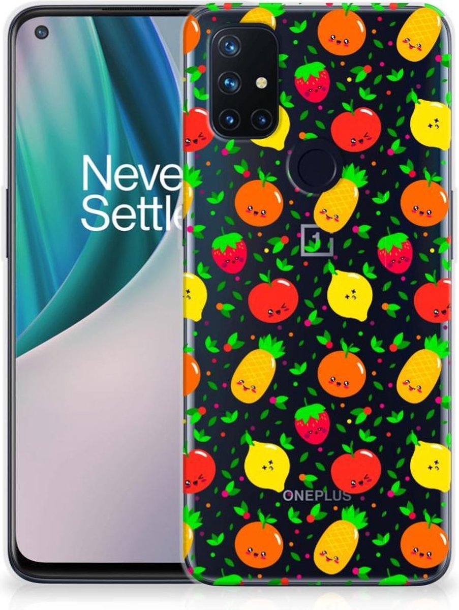 OnePlus Nord N10 5G Siliconen Case Fruits