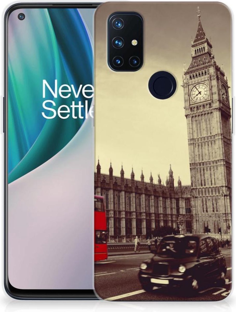 OnePlus Nord N10 5G Siliconen Back Cover Londen