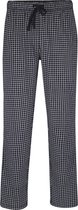 Pantalon de pyjama homme Ceceba long - bleu foncé à carreaux blancs - Taille: M