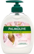 Palmolive Naturals Melk & Amandel Handzeep - 6 x 300ml - voordeelverpakking