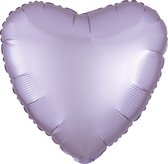 Amscan Folieballon Pastel Heart 40 Cm Paars