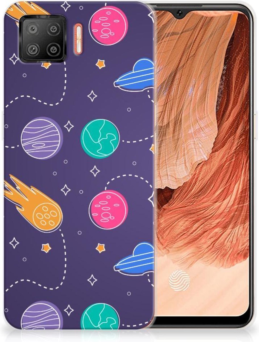OPPO A73 4G Silicone Back Cover Space