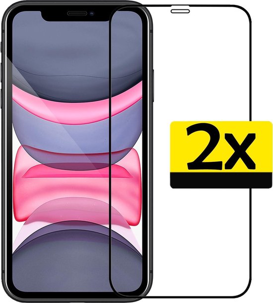 JETech Gehard Glas Voor IPhone 11 & XR – 6,1 Inch – 2 Stuks, 9H Hardheid, Bubbelvrij