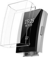 Fitbit Charge 2 TPU case - transparant - hoesje - beschermhoes - protector - bescherming