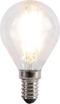 LUEDD E14 dimbare LED filament kogellamp 5W 470 lm 2700K