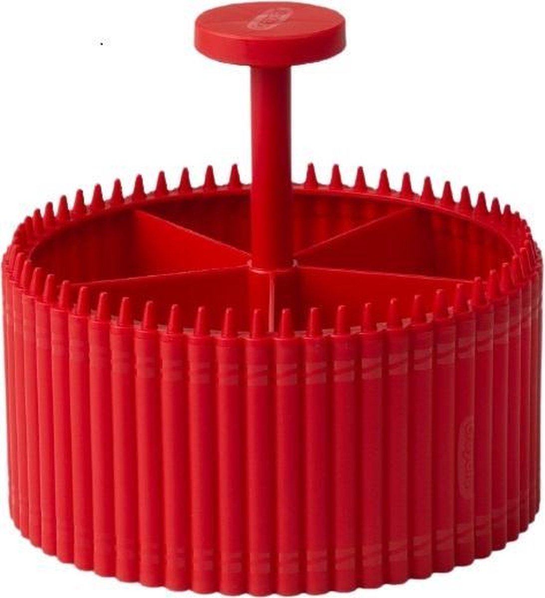 Ronde Organiser , Rood - Polypropyleen - Crayola
