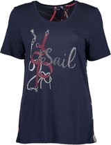 Blue Seven shirt dames donkerblauw - maat 46