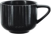 Cosy&Trendy Dakota Black koffiekop - 20 cl - Set-6
