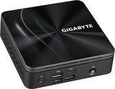 Gigabyte GB-BRR7-4800 PC/workstation barebone UCFF Zwart 4800U 2 GHz